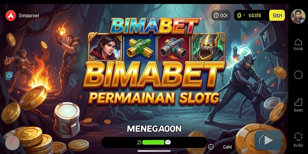 Screenshot gameplay Slot BIMABET dengan grafis yang menakjubkan.