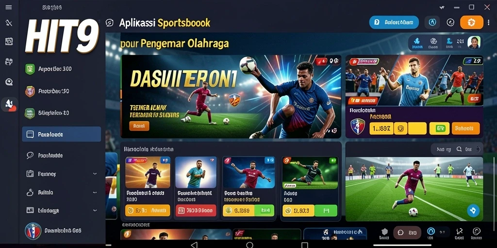 Gameplay HIT9 yang menarik dengan berbagai pilihan taruhan olahraga.