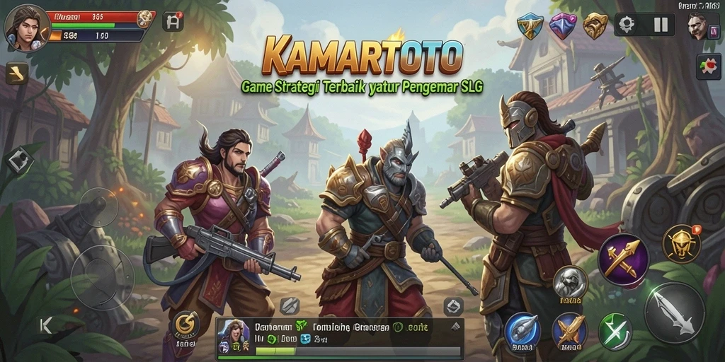 Tampilan gameplay KAMARTOTO yang dinamis dan seru.