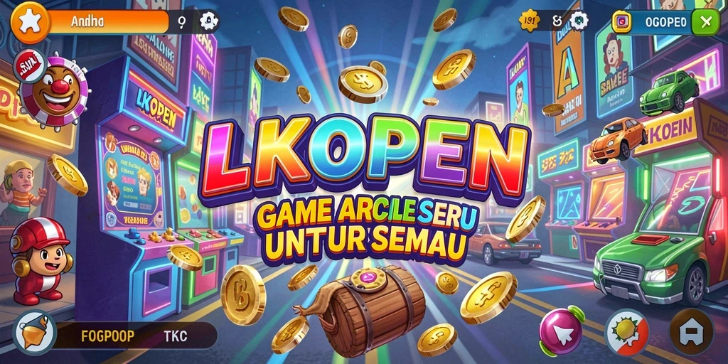 Tampilan gameplay LKOPEN yang seru dan menarik.