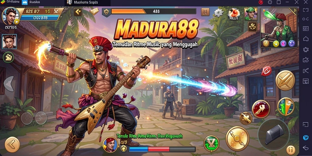Tampilan gameplay <strong>MADURA88</strong> yang seru dan menantang.