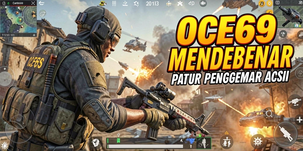 Screenshot OCE69 menampilkan intensitas gameplay TPS yang seru.