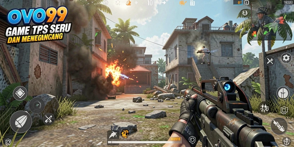Gameplay seru dalam OVO99 dengan aksi menegangkan.