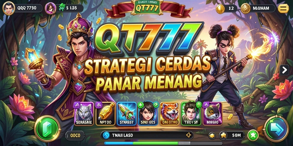 Gambaran gameplay QT777 yang menegangkan dan strategis.
