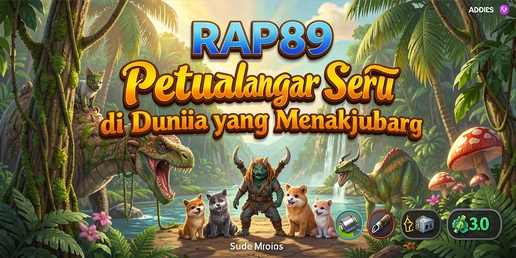 Tangkapan layar menampilkan aksi seru dalam game petualangan RAP89.