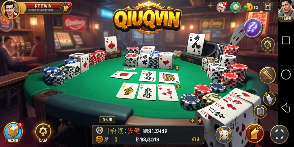 Gameplay QiuQiu yang seru dan menantang di RPIDWIN.