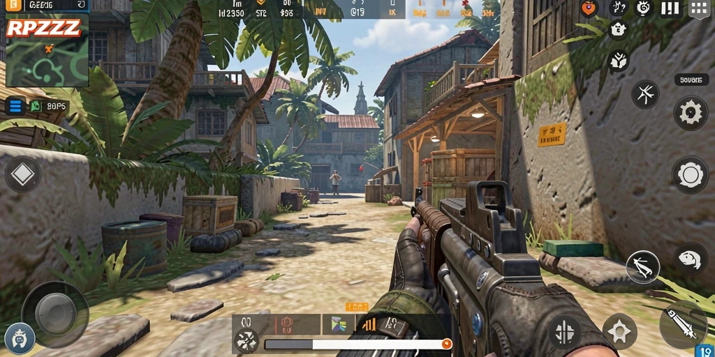 Gameplay seru RPZZZ dengan aksi tiada henti.