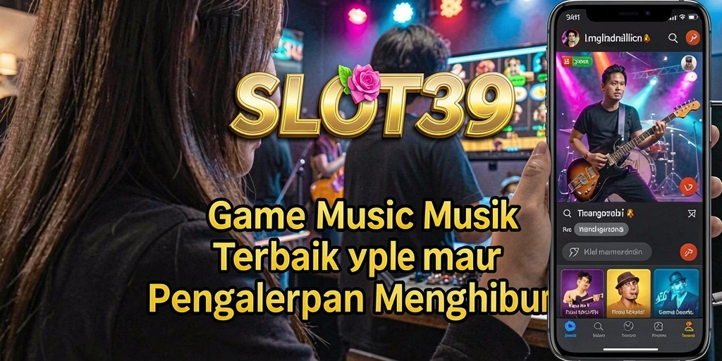 Screenshot gameplay SLOT39 yang menampilkan pengalaman bermain musik yang seru.