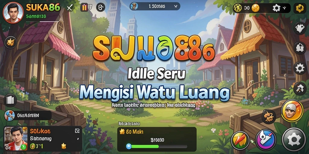 Gameplay menarik di SUKA86 dengan karakter yang sedang bekerja.